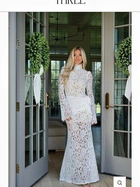 These Three Boutique Raleigh Lace Maxi Dress